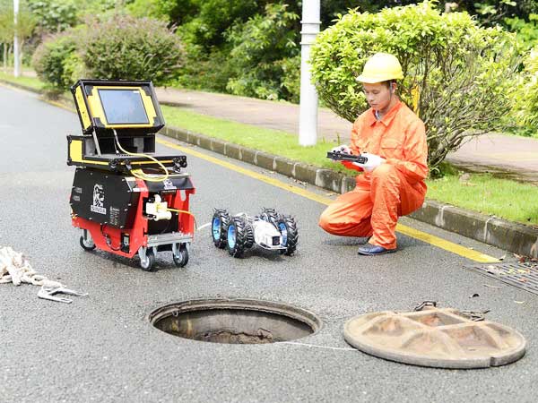 马龙管道机器人检测
